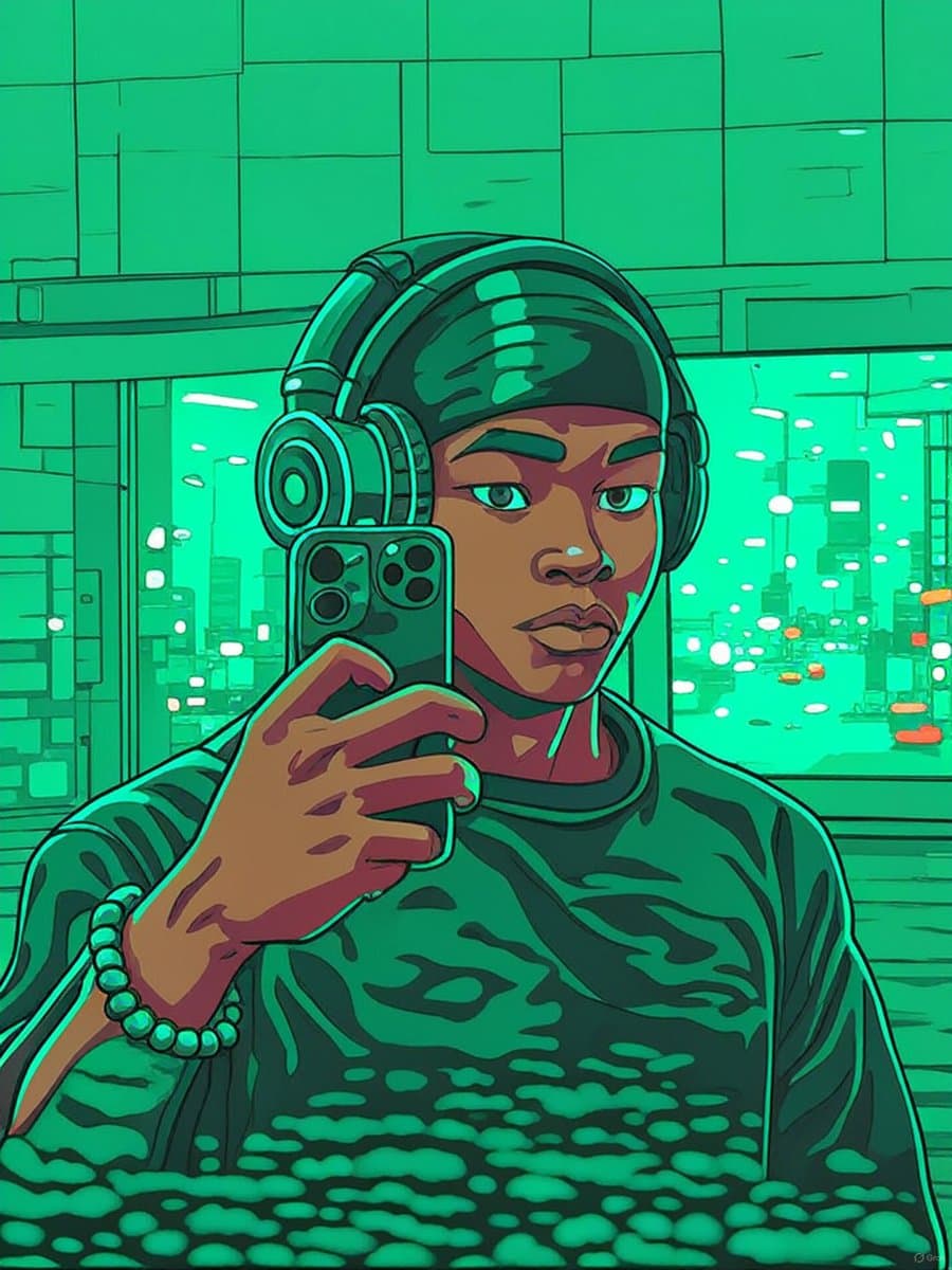 Shola Japheth — casual portrait